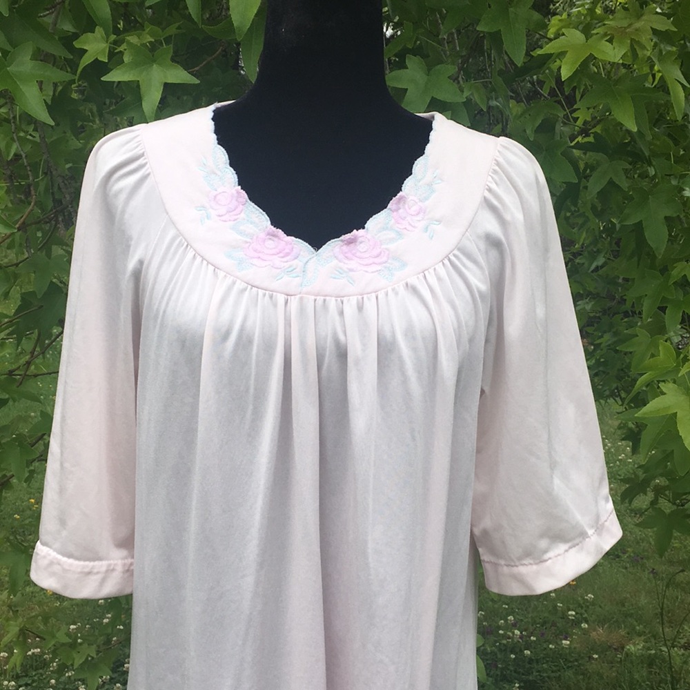 Vintage Shadow Line Nightgown